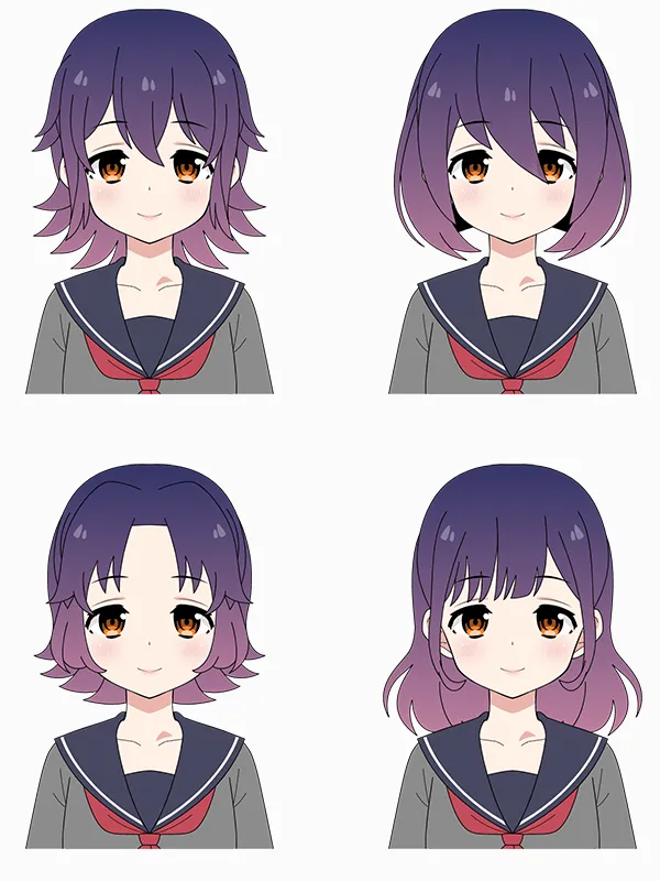 Anime hairstyles for girls: how does the hair we choose affect our  character's image? - Anime Art Magazine